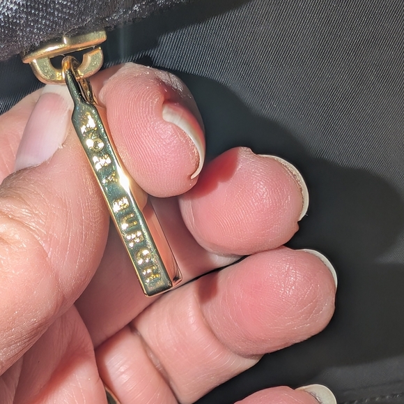 Tory Burch Marion Nylon & Leather Messenger/Baby Handbag - Picture 7 of 9